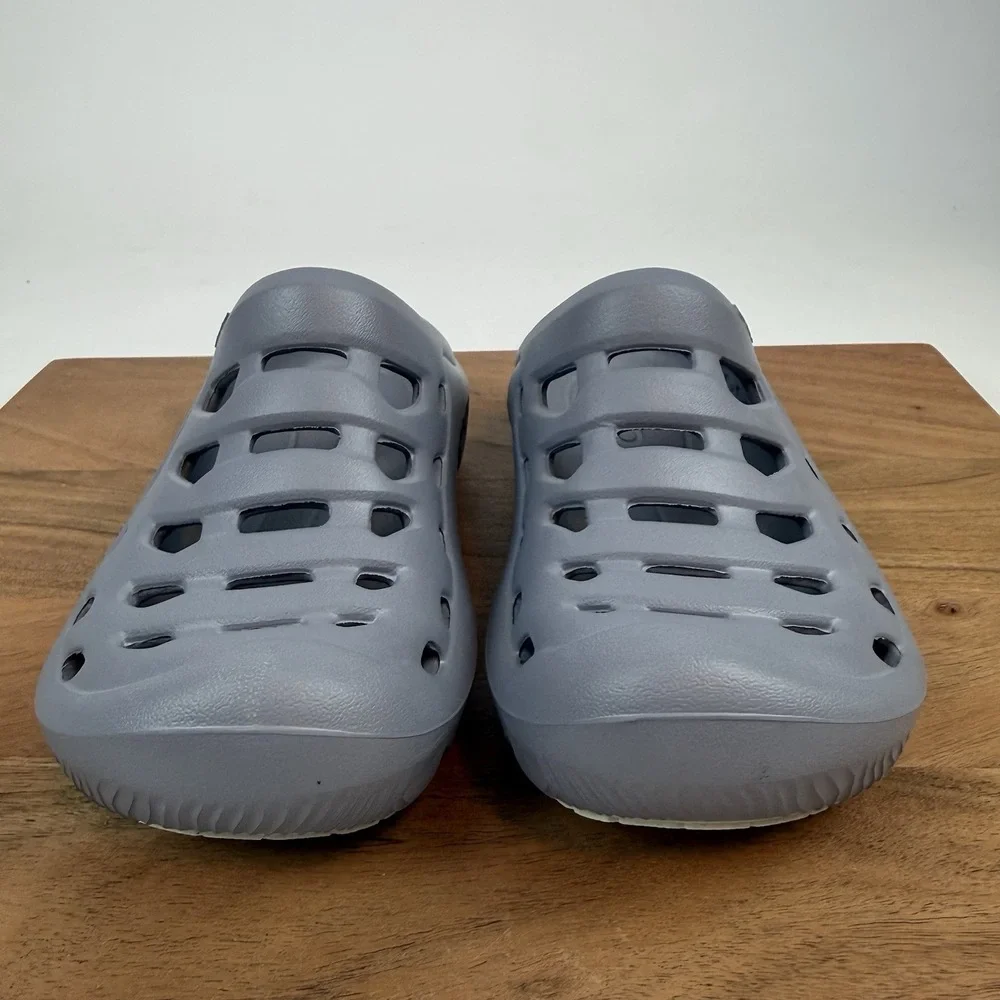 New‎ Big Kids Oboz Unisex Whakata Coast Gray Slip On Clogs Mules Shoes Size 3 Y